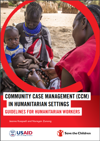 Cover of the CCM in Humanitarian Settings Guidelines 